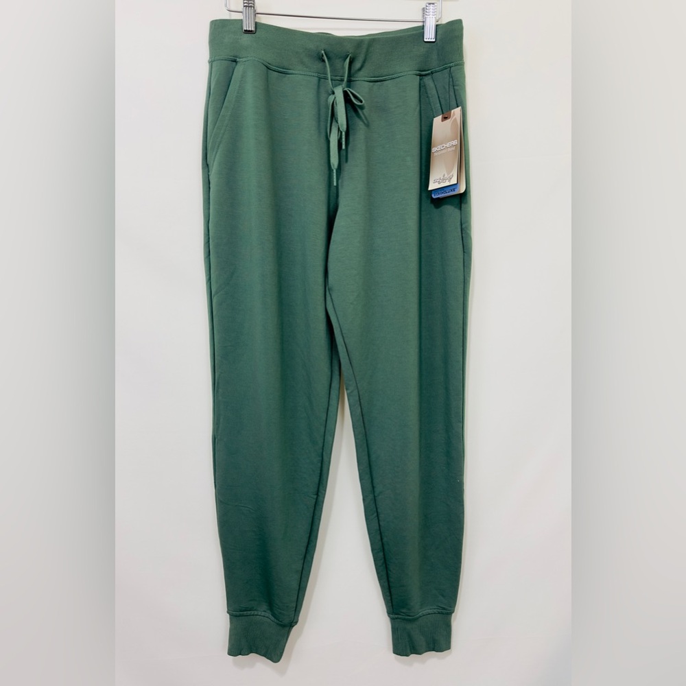 Skechers Skechluxe Go Lounge Renew Jogger Light Green Medium NWT - Picture 4 of 11